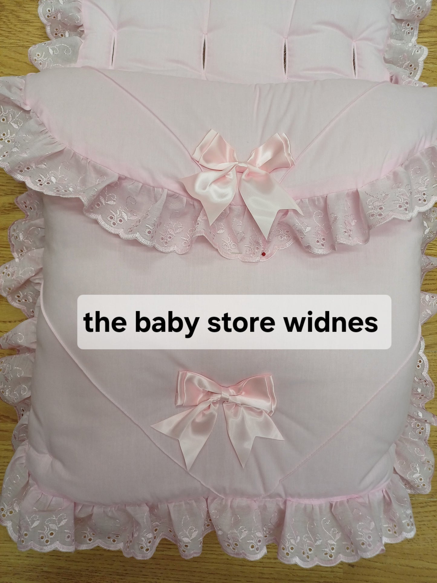 Baby Boys / girls universal fit pram cosytoes / footmuff with bows comes in various colours
