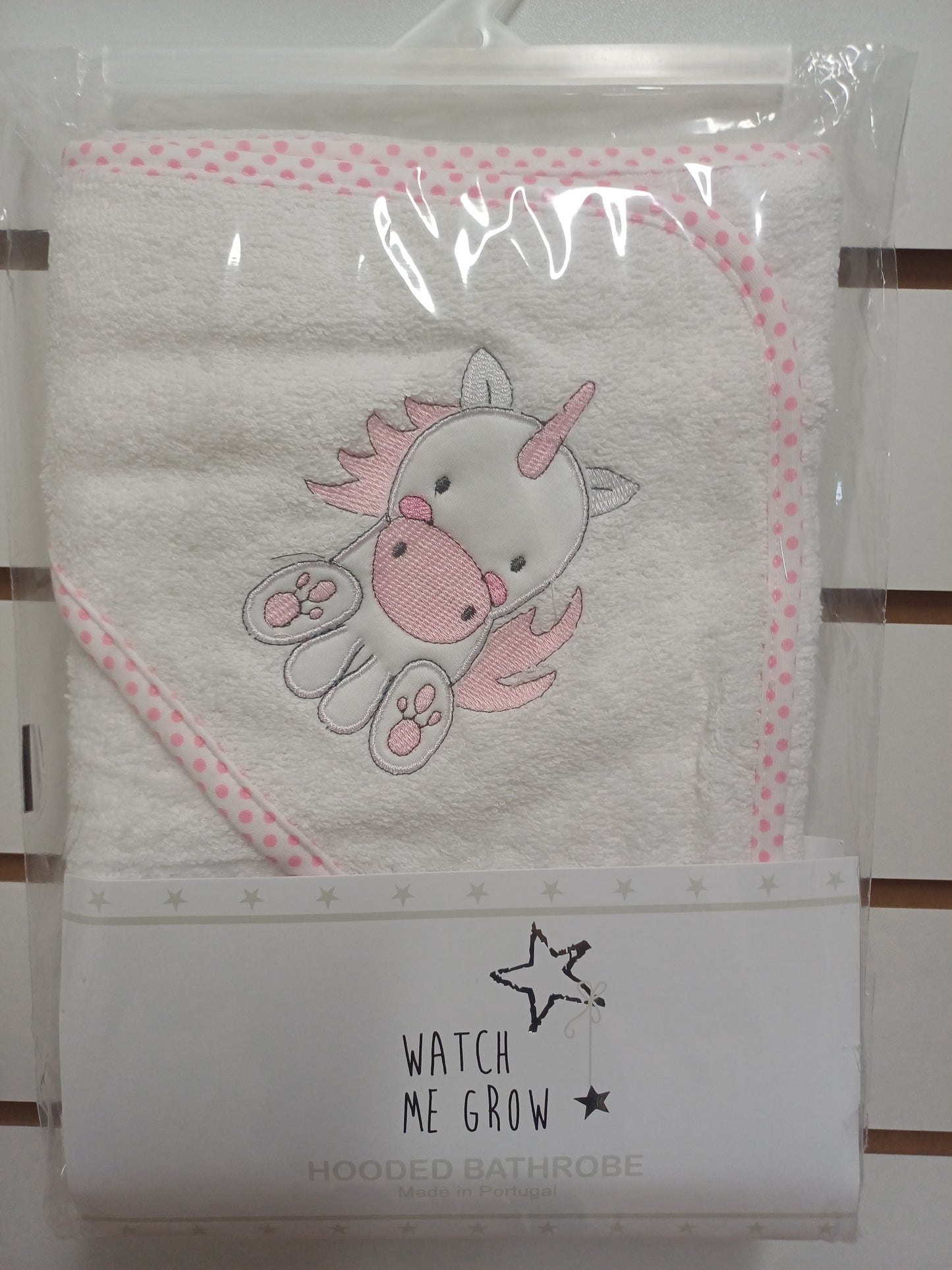 Baby girls hooded bathrobe towel comes in various designs to choose from