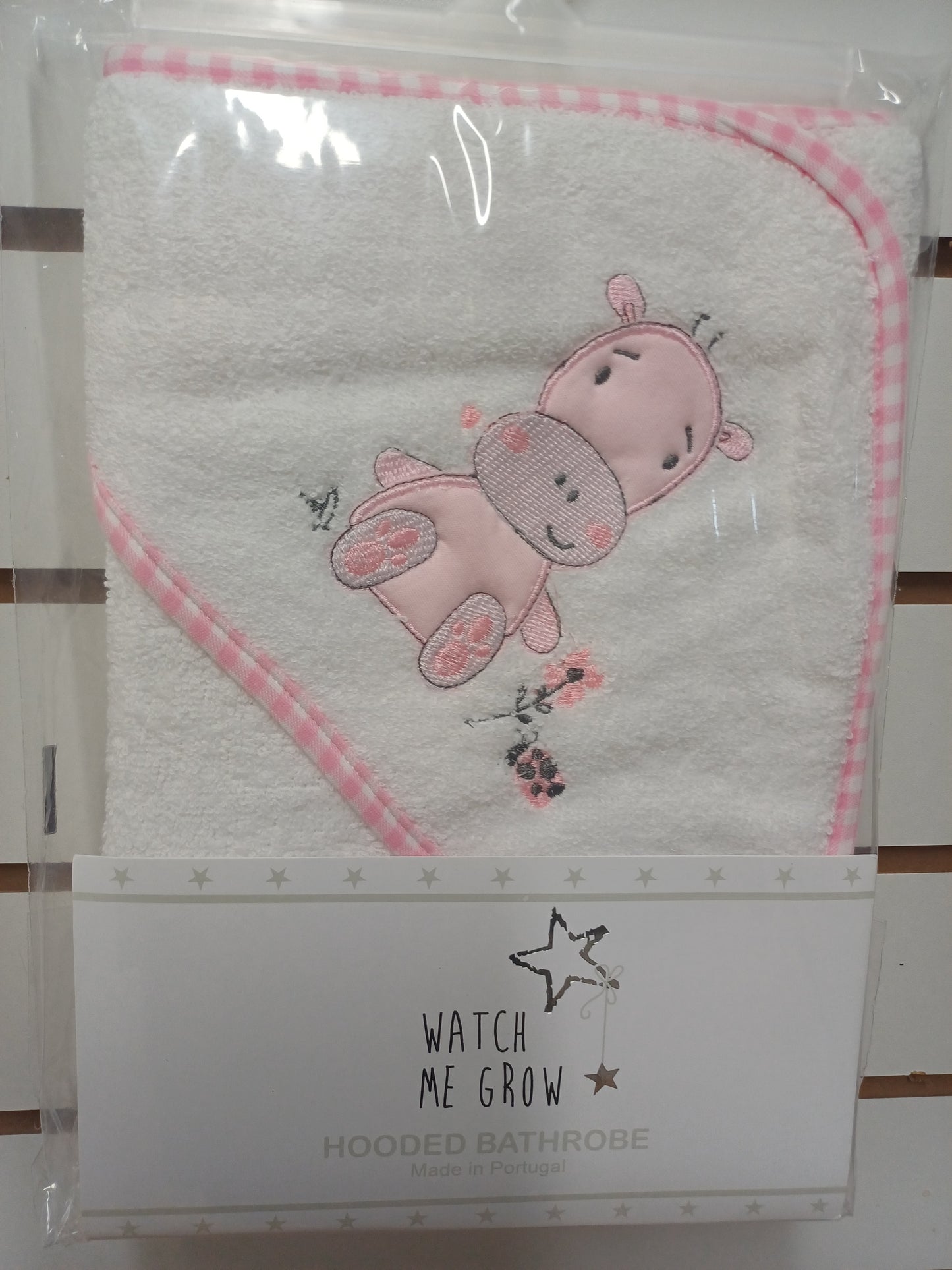 Baby girls hooded bathrobe towel comes in various designs to choose from