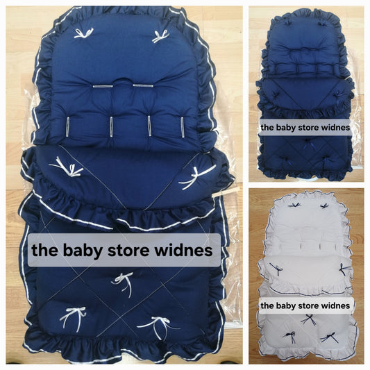 Baby boys / girls universal fit pram cosytoes  / footmuff comes in various  colours