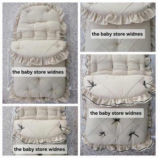 Baby Boys / girls universal fit pram cosytoes / footmuff comes in various colours
