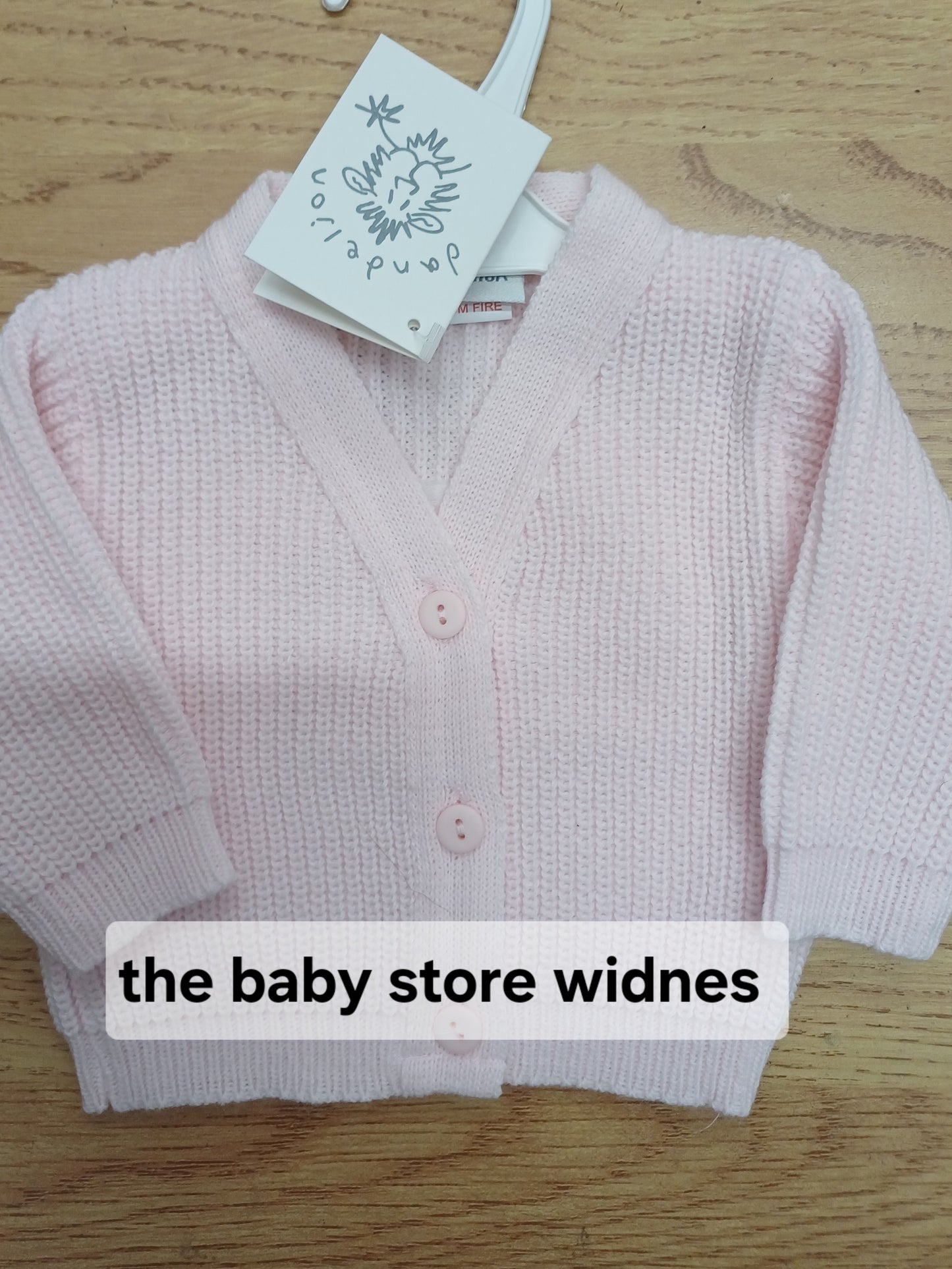 Dandelion boys girls. Knitted cardigan hello world desisn embroidery