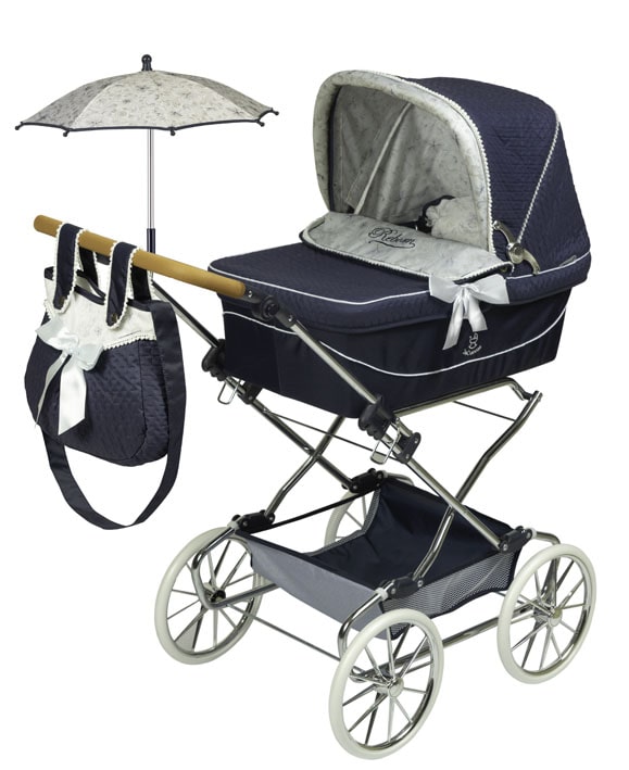 Spanish reborn folding carriage pram
