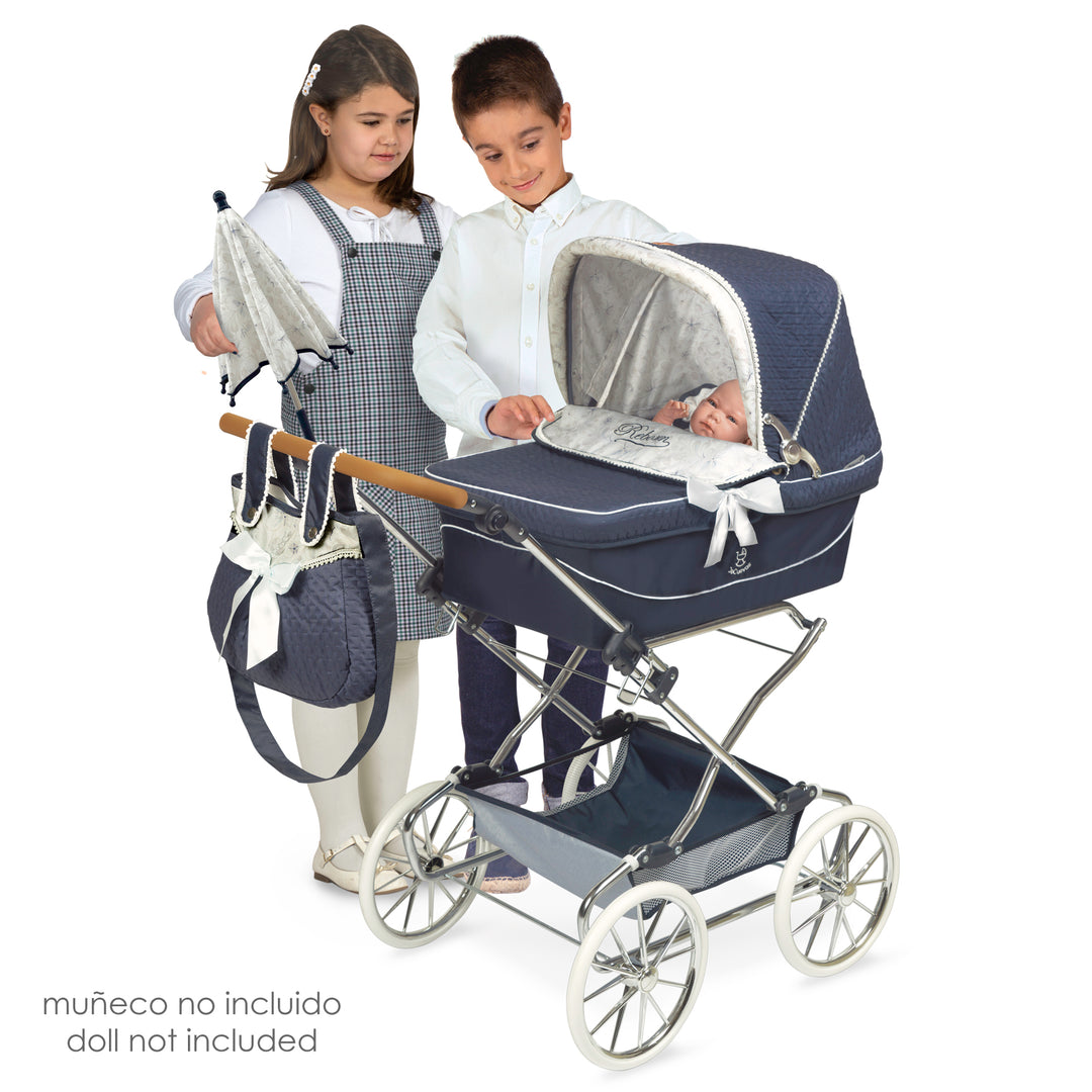 Spanish reborn folding carriage pram
