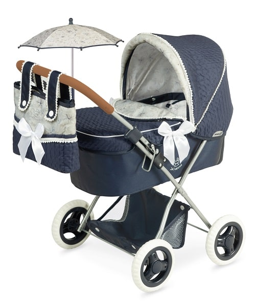 Spanish dolls folding carriage pram with accessories