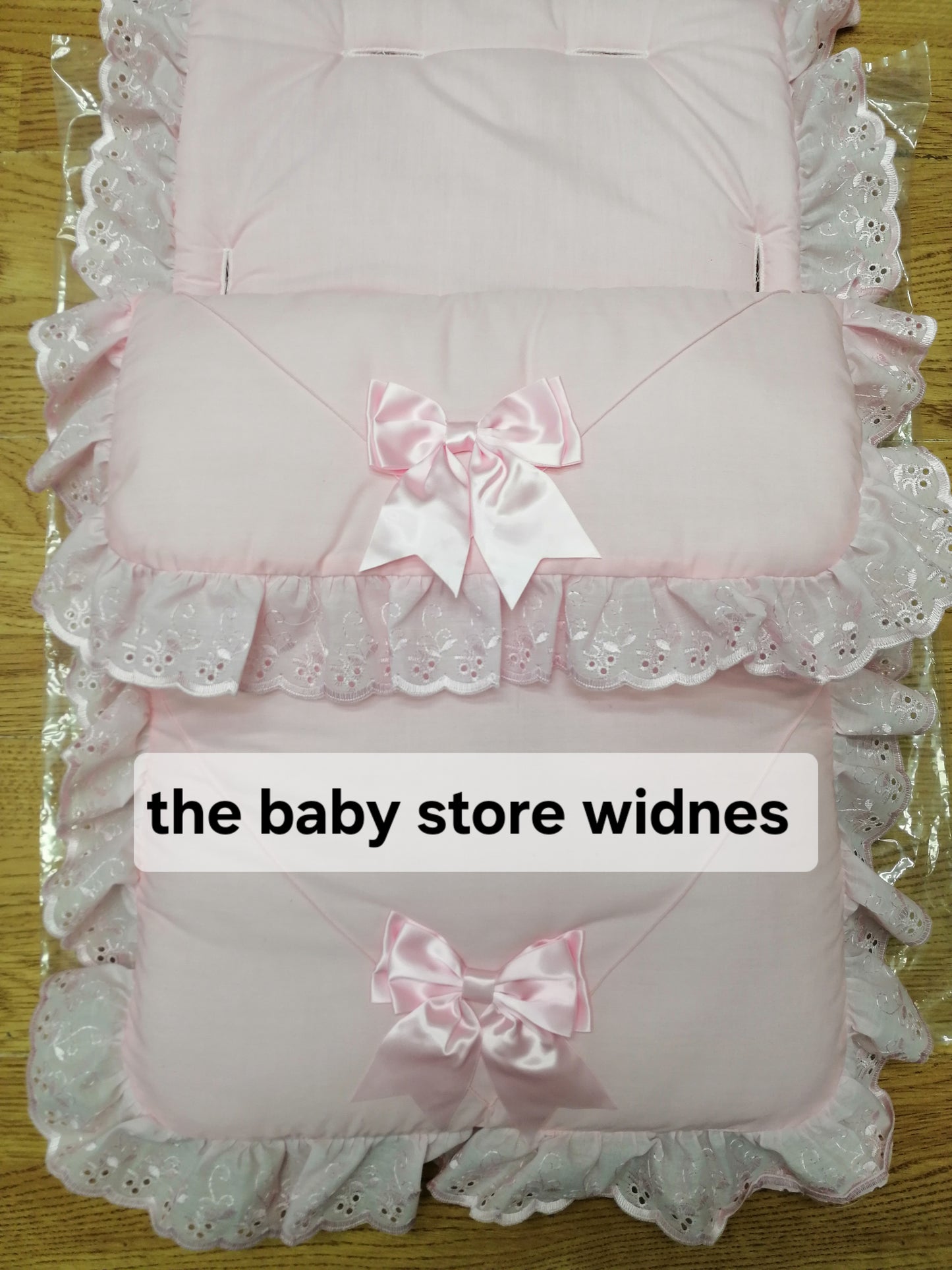 Baby Boys / girls universal fit pram cosytoes / footmuff with bows comes in various colours