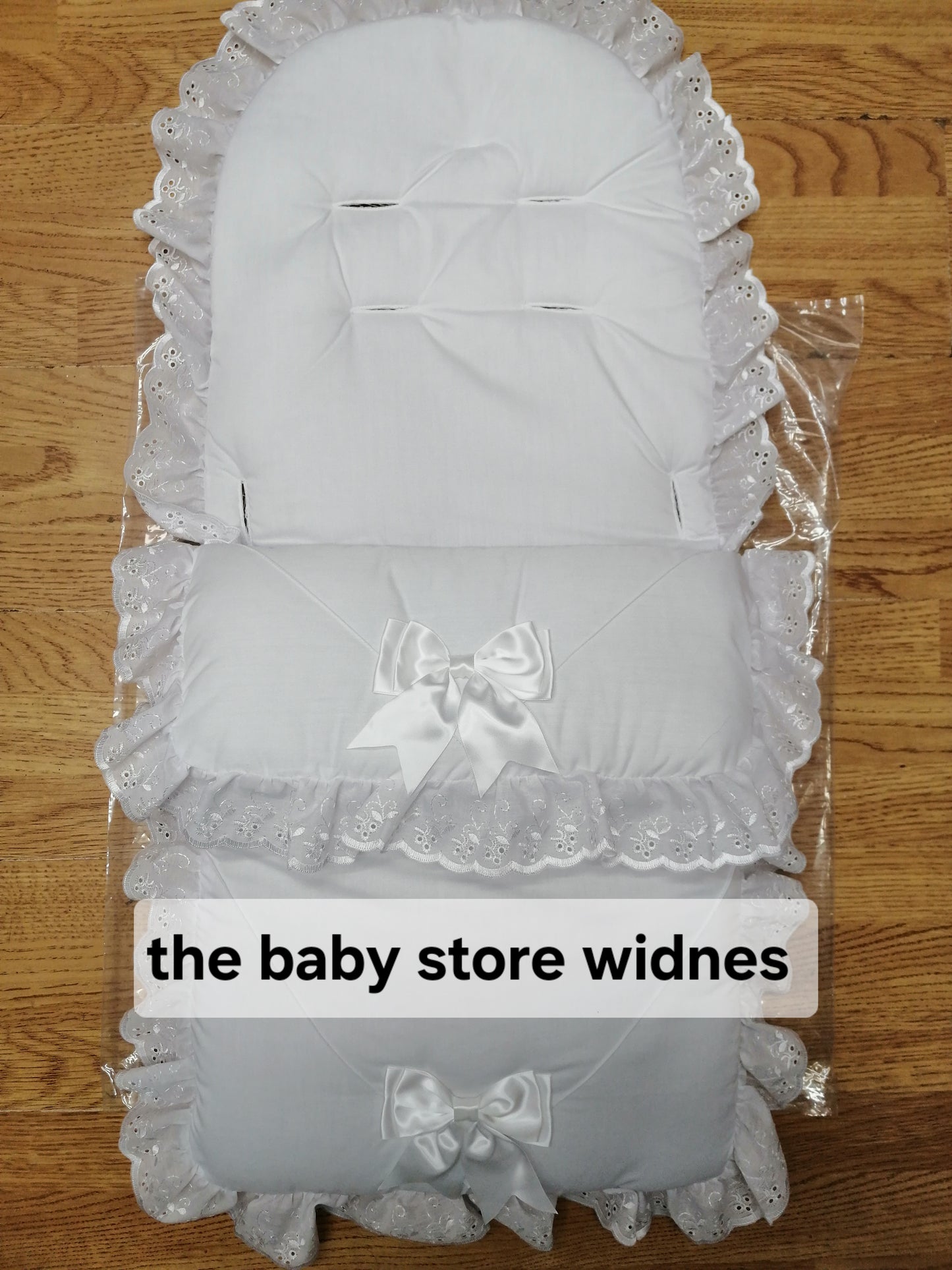 Baby Boys / girls universal fit pram cosytoes / footmuff with bows comes in various colours