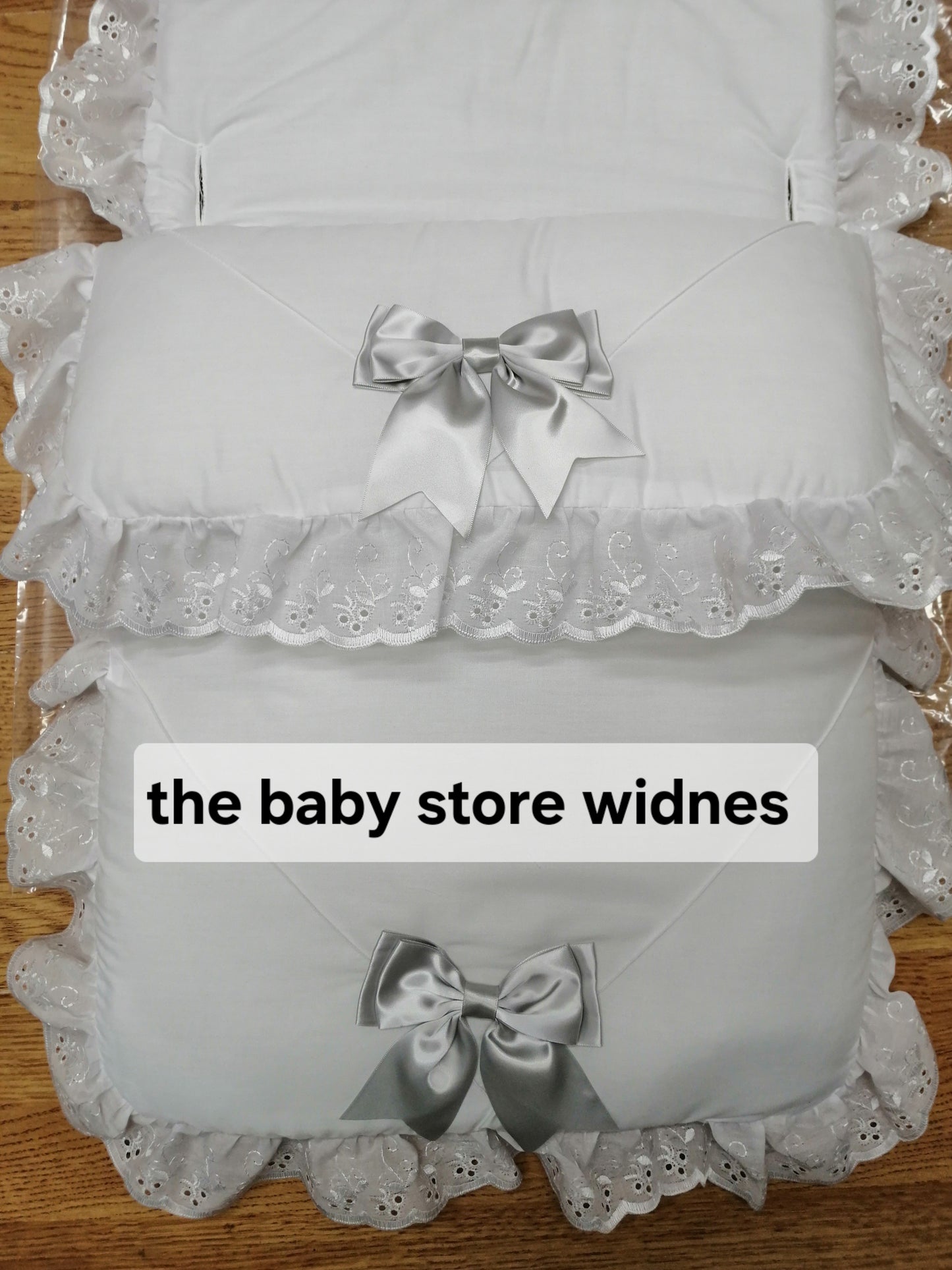 Baby Boys / girls universal fit pram cosytoes / footmuff with bows comes in various colours