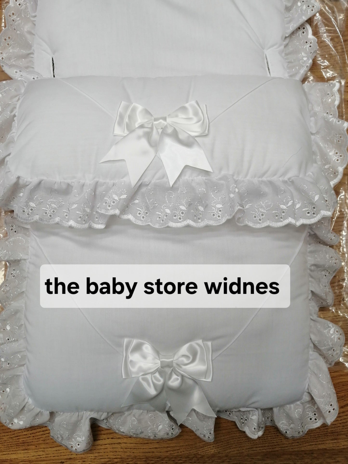 Baby Boys / girls universal fit pram cosytoes / footmuff with bows comes in various colours