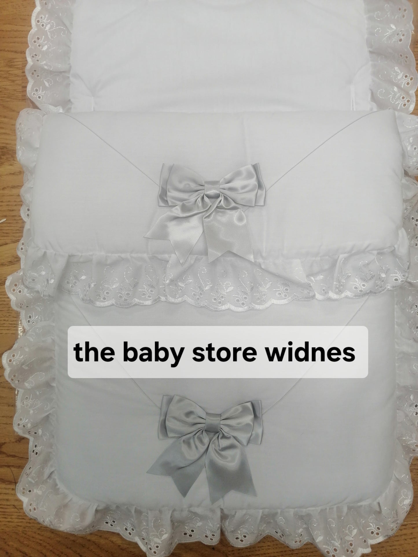 Baby Boys / girls universal fit pram cosytoes / footmuff with bows comes in various colours