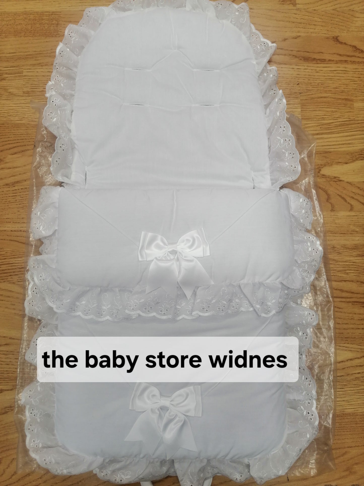 Baby Boys / girls universal fit pram cosytoes / footmuff with bows comes in various colours