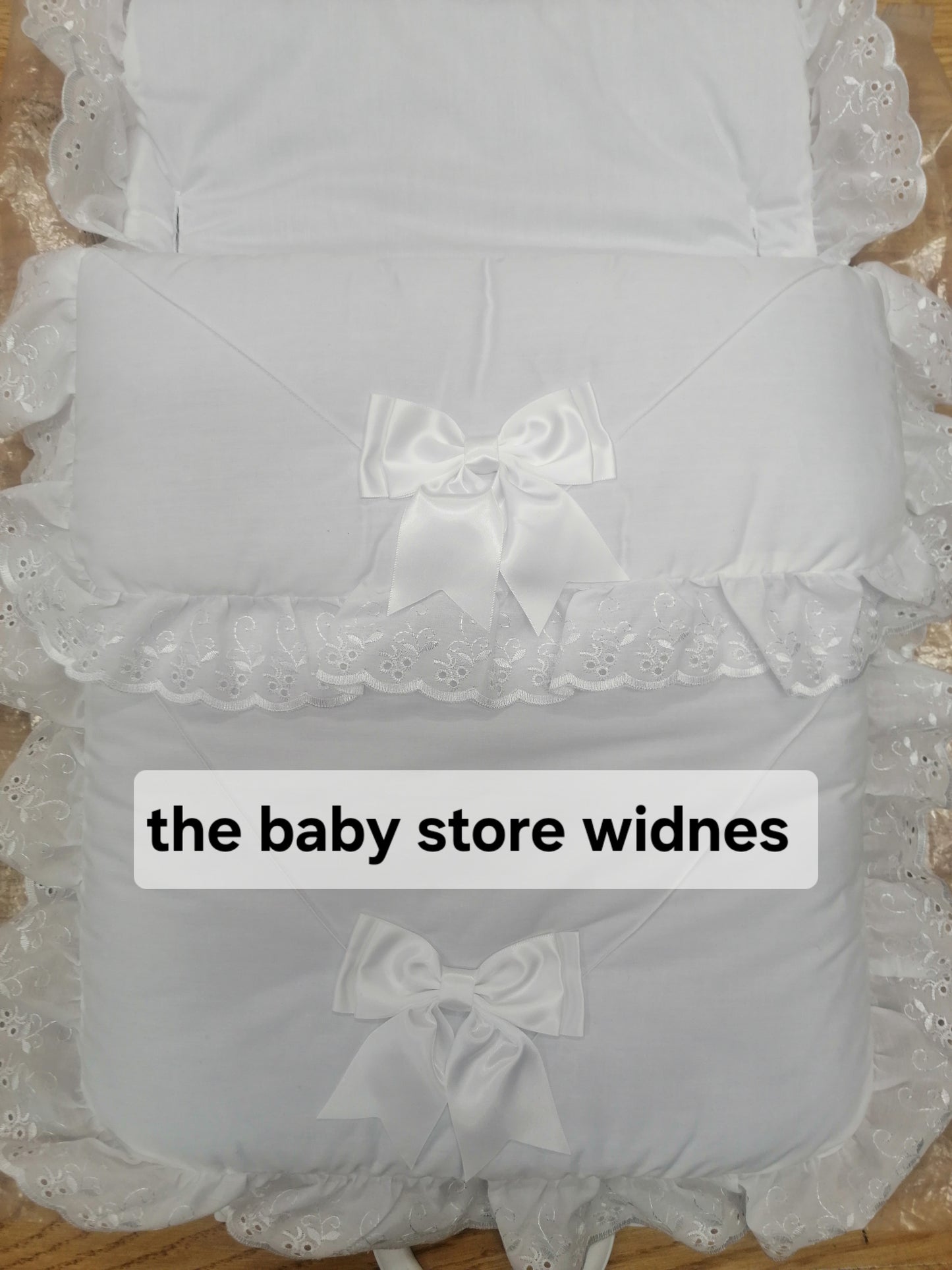 Baby Boys / girls universal fit pram cosytoes / footmuff with bows comes in various colours