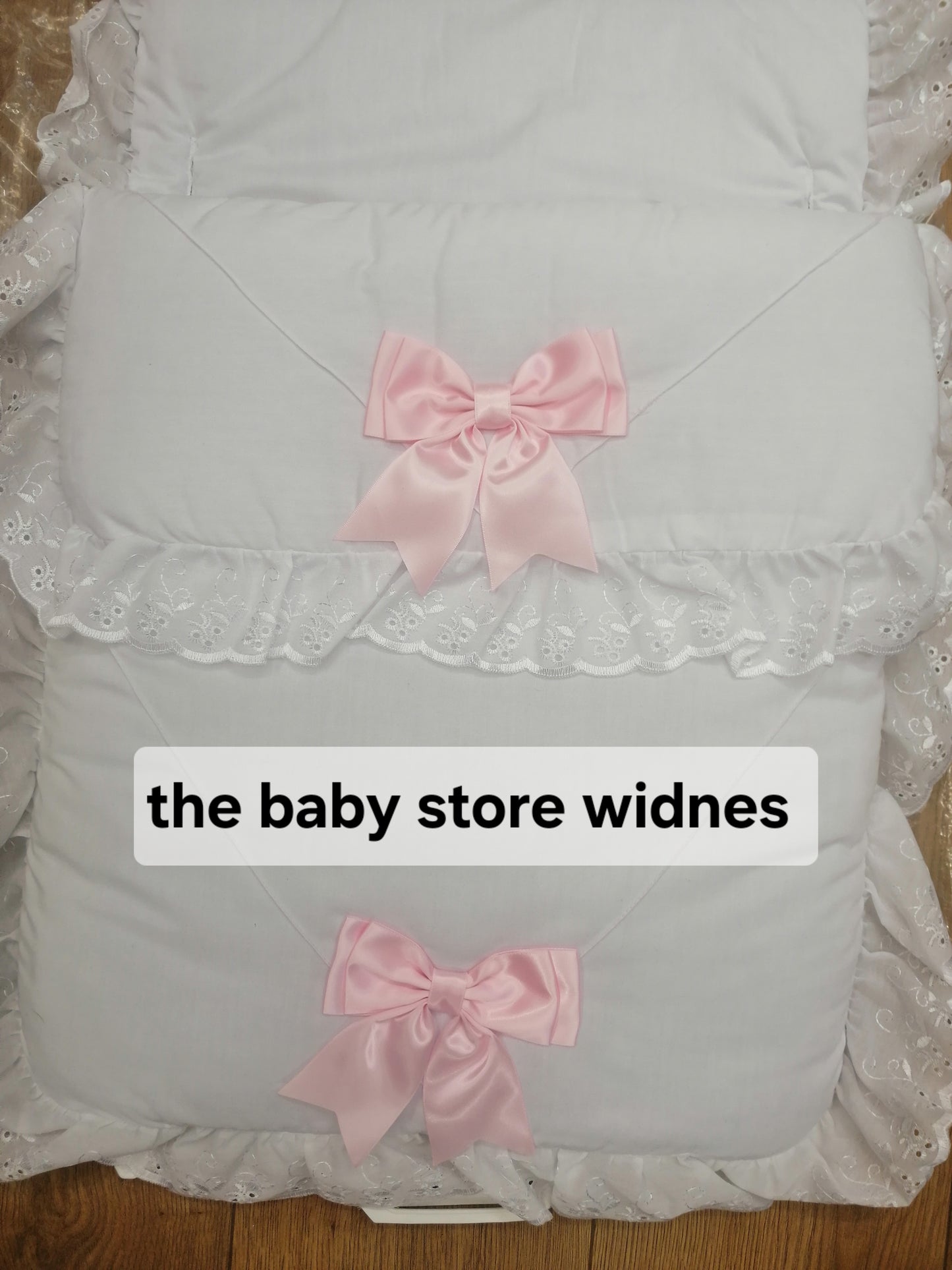 Baby Boys / girls universal fit pram cosytoes / footmuff with bows comes in various colours