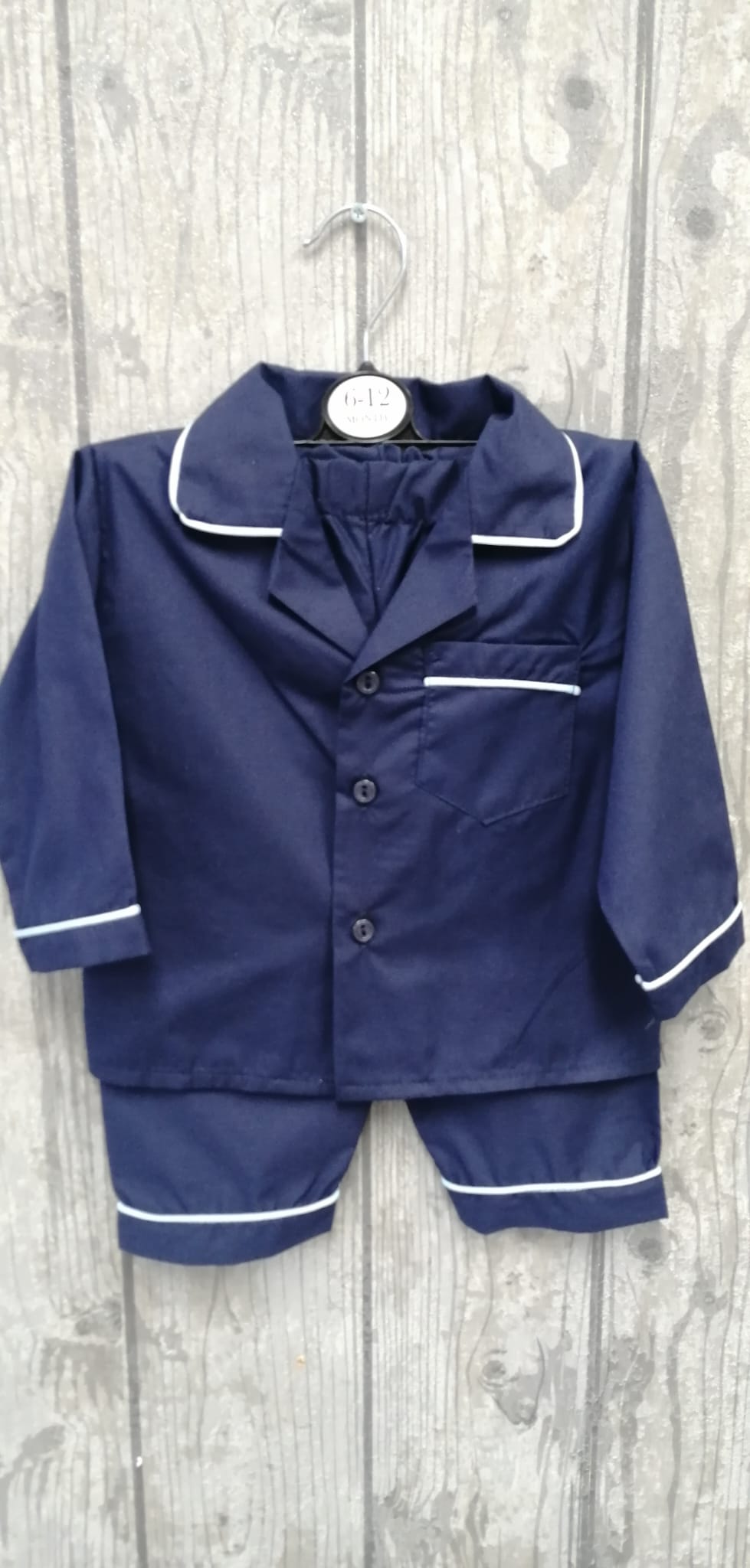 Boys and girls traditional pyjamas 11 colours to choose from