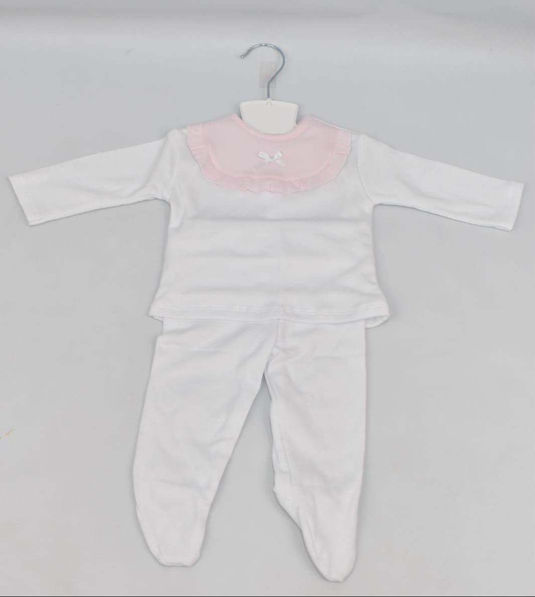 Baby girls 2 piece set with collar
