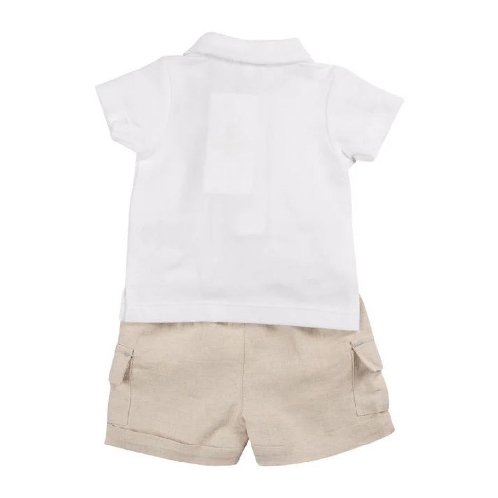 Mintini boys 2 piece shorts and top set