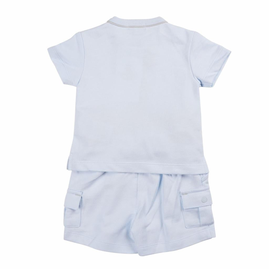 Mintini boys 2 piece shorts and top set
