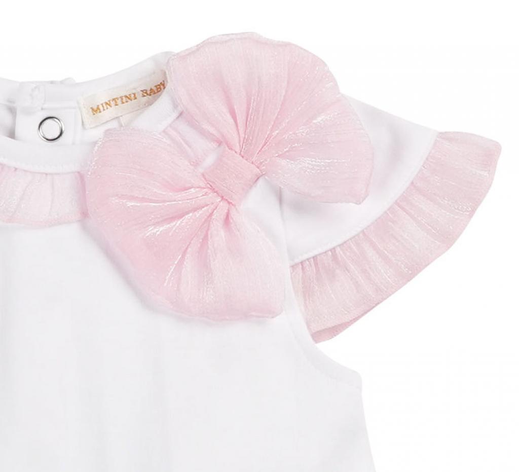 Mintini girls 2 piece top and bloomers set