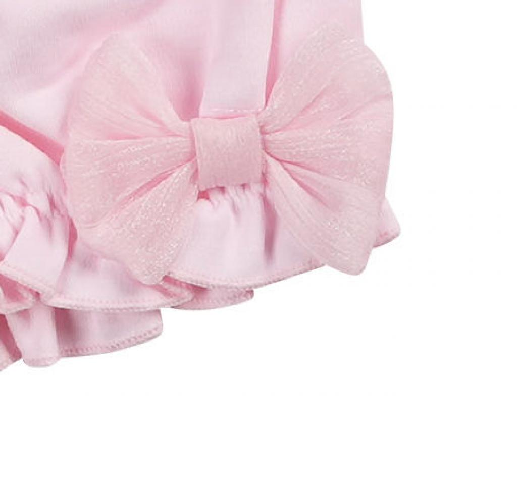 Mintini girls 2 piece top and bloomers set