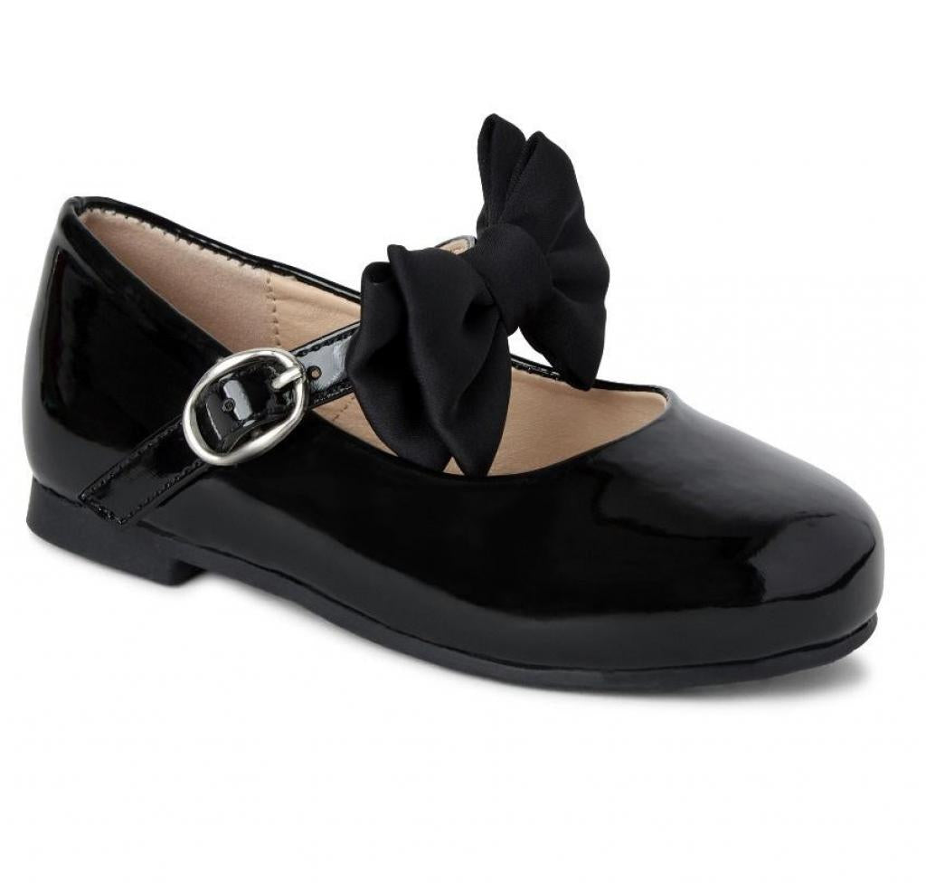 Girls Spanish pretty mary jane shoes with bow