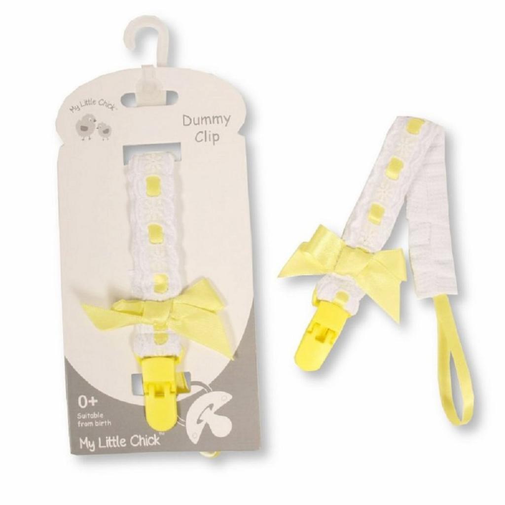 Baby Boys or girls unisex dummy clip various colours to choose from