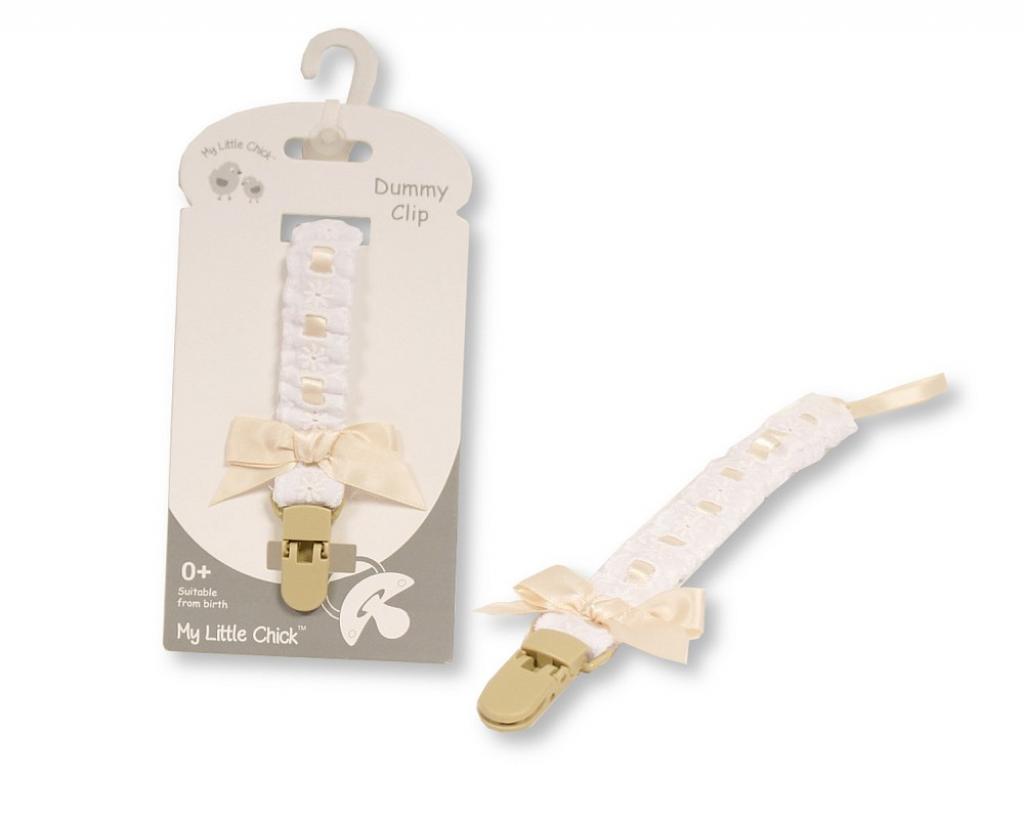 Baby Boys or girls unisex dummy clip various colours to choose from