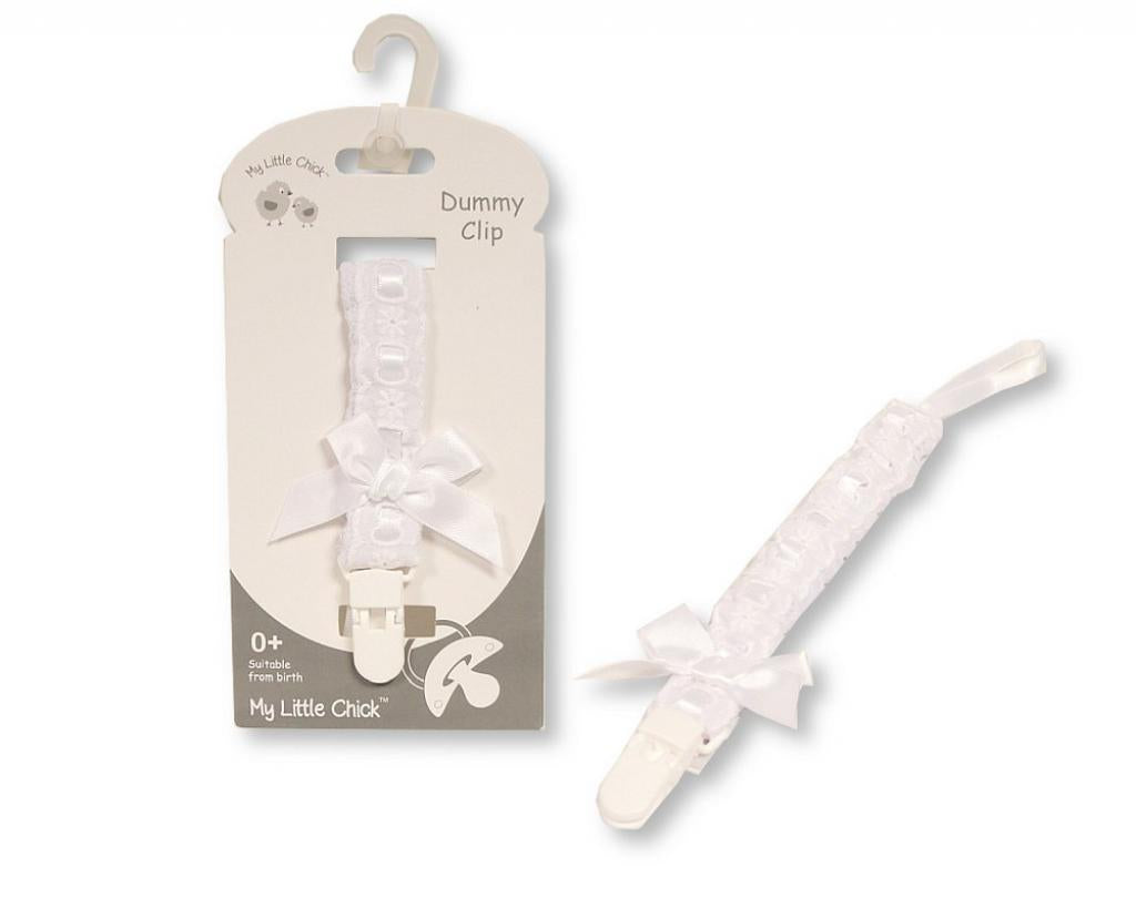 Baby Boys or girls unisex dummy clip various colours to choose from