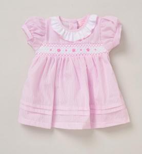 Baby girls 3 piece set with dress knickers and headband
