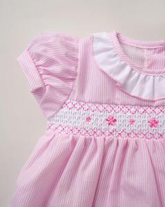 Baby girls 3 piece set with dress knickers and headband