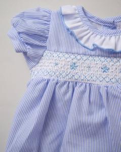 Baby girls 3 piece set with dress knickers and headband