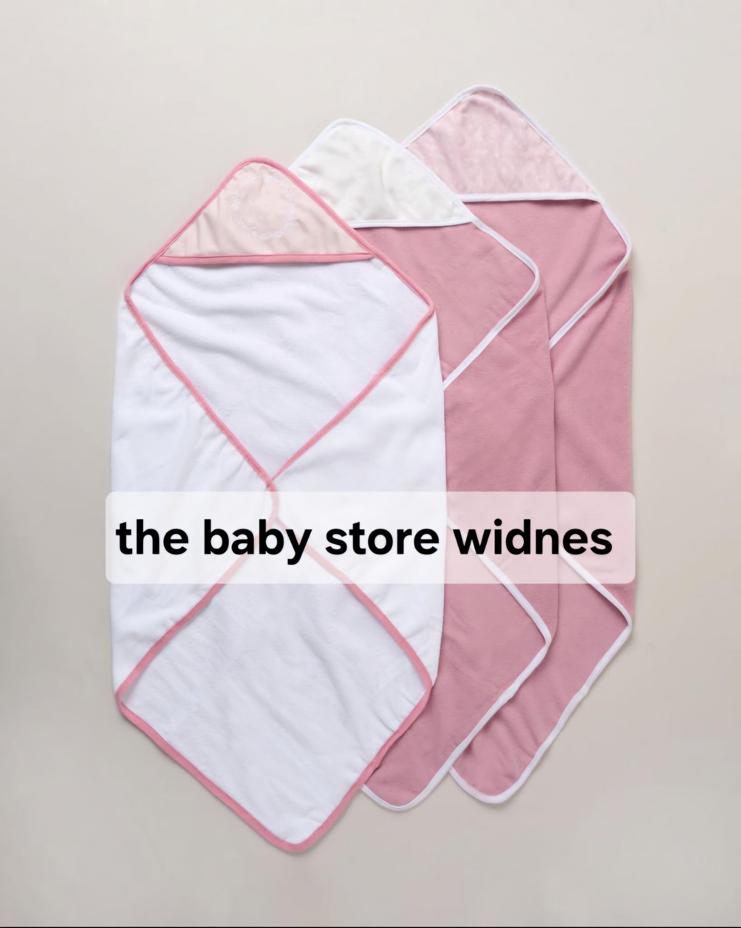 Baby girls 3 hooded towels and 3 wash cloths set leaf design perfect for bath time designs may vary