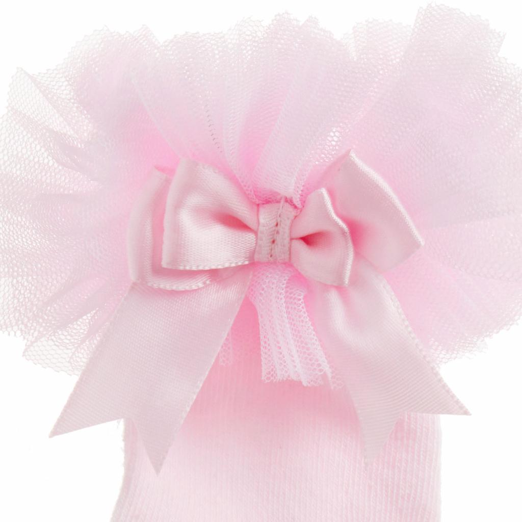Baby girls tu tu socks with bow various colours to choose from sizes newborn to infrant