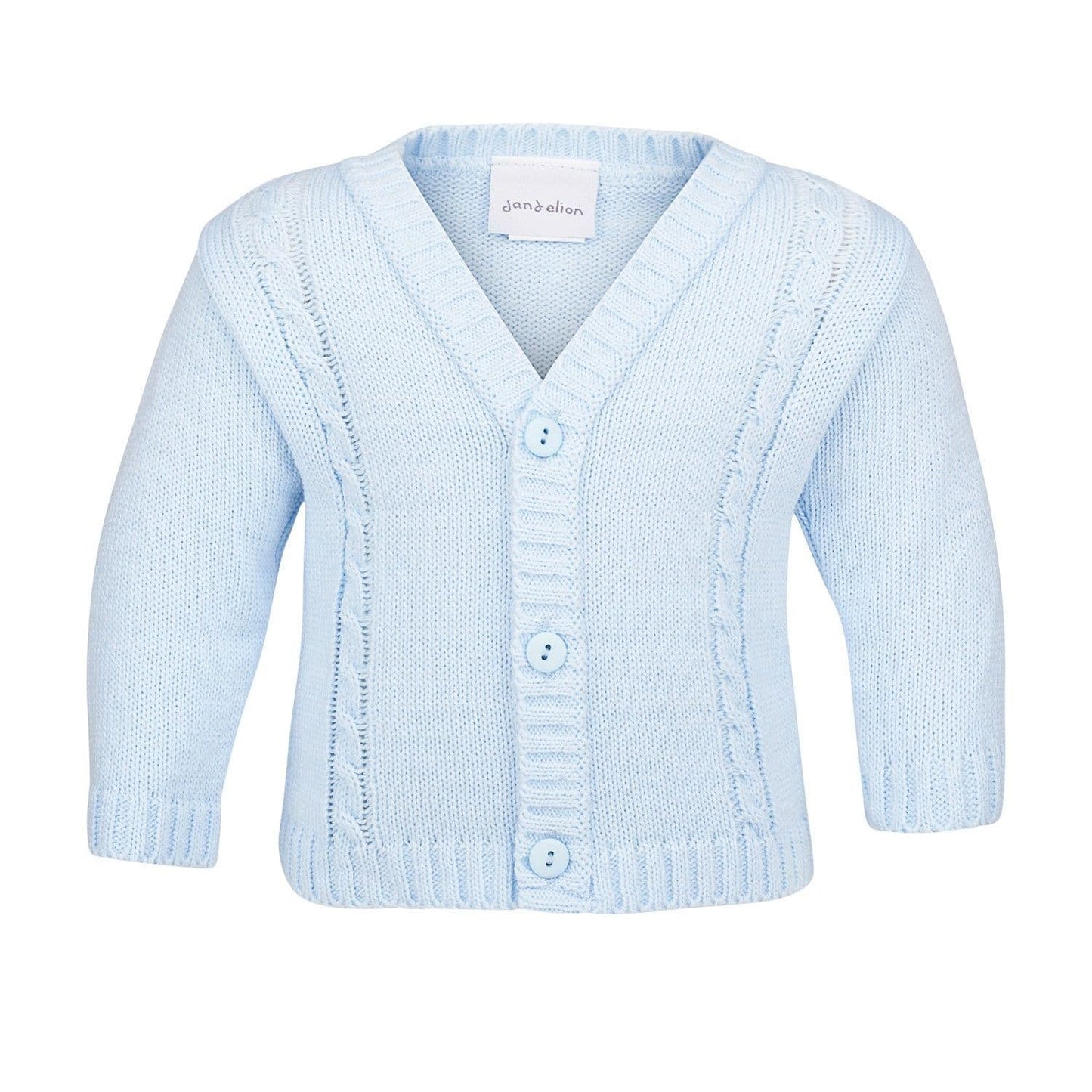 Dandelion cable knit design cardigan