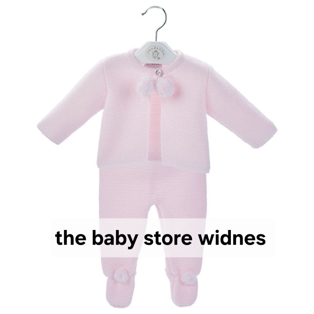 Dandelion 2 piece set with with pom poms