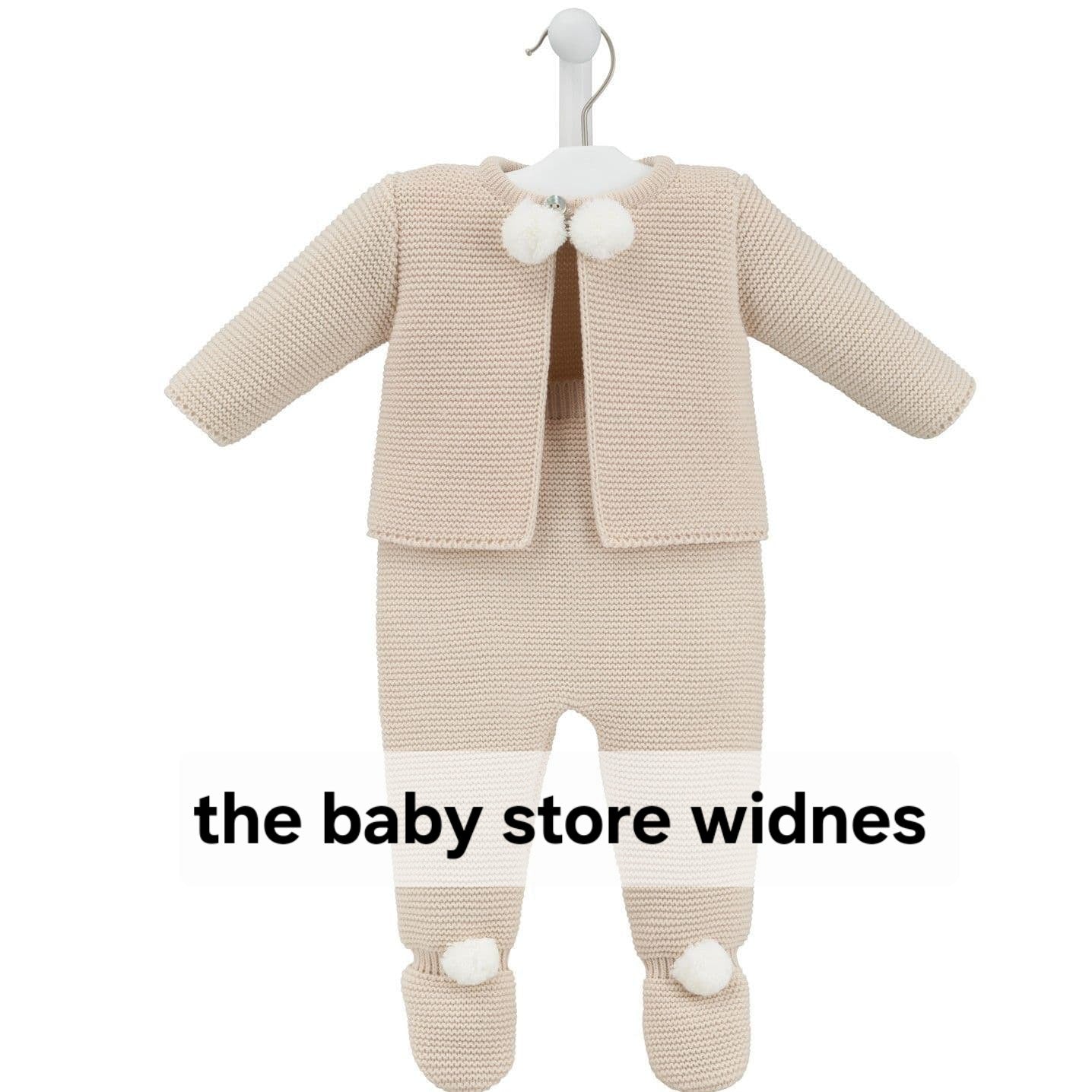 Dandelion 2 piece set with with pom poms