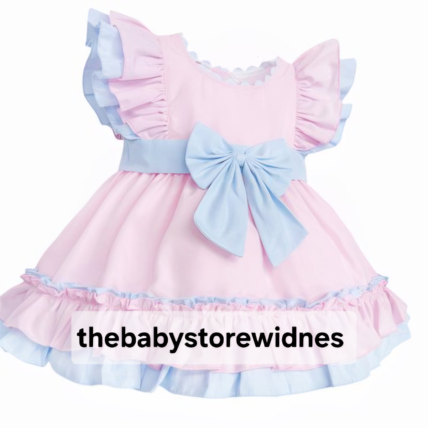 Girls wee me dress with bow