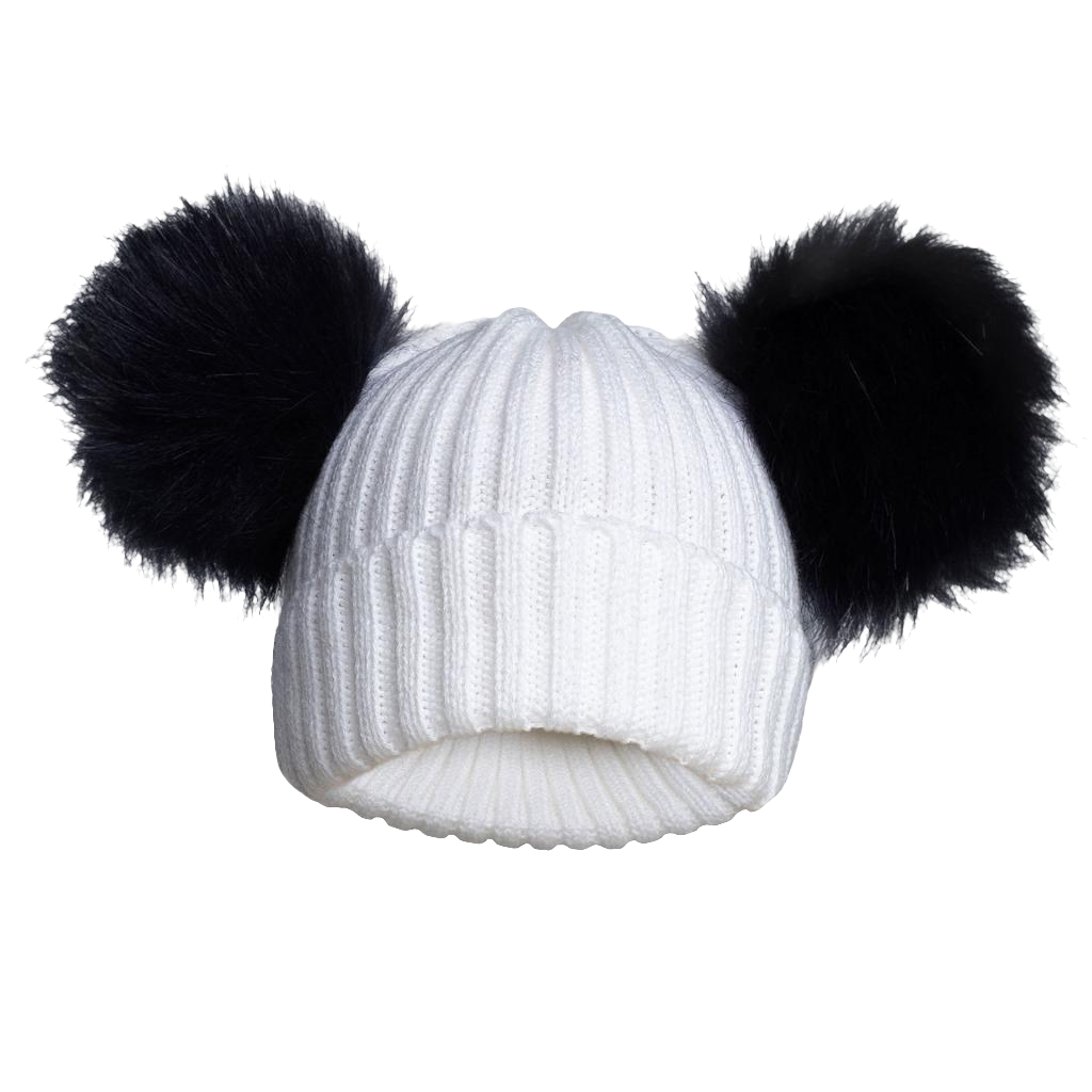 Baby Boys and Girls Knitted pom pom hats newborn / 12 months