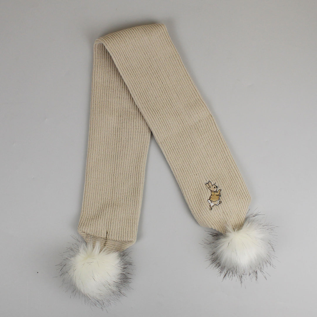 Peter rabbit pom pom scarfs 0 / 6 years