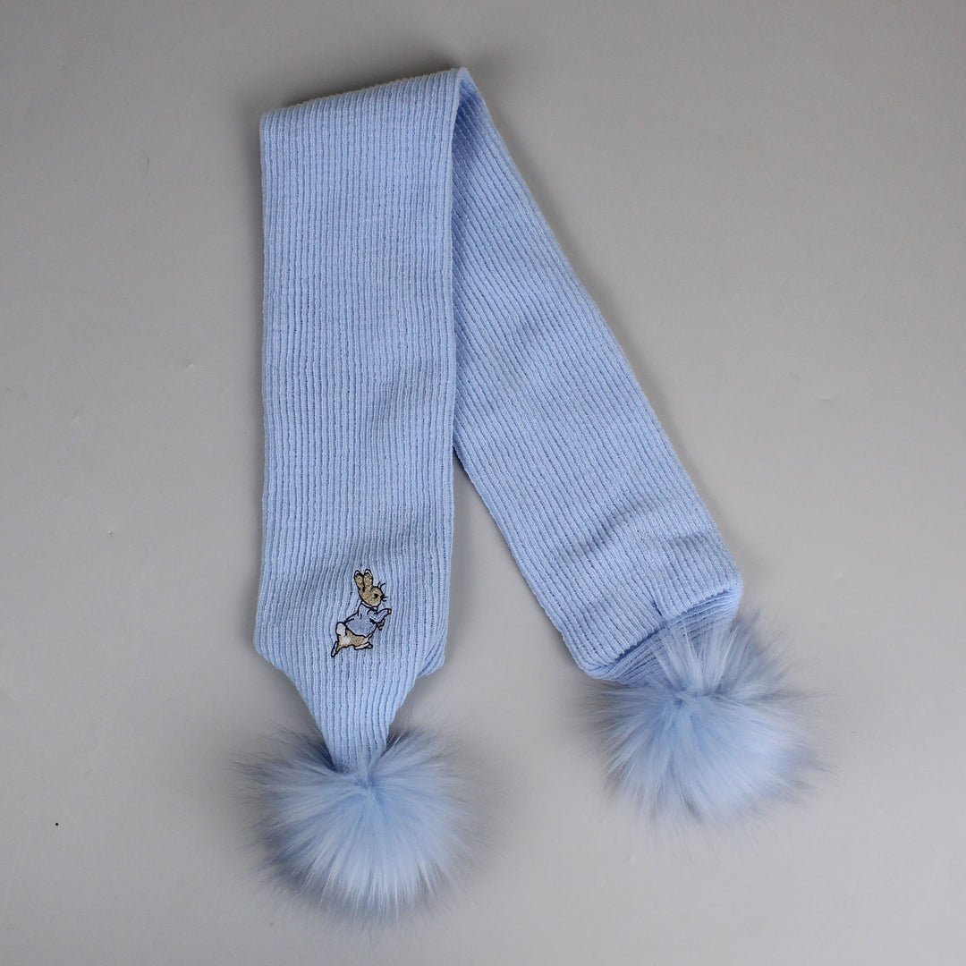 Peter rabbit pom pom scarfs 0 / 6 years