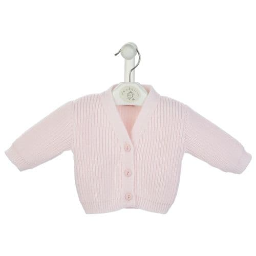 Dandelion babys knitted cardigans sizes from premature to 3 months various colours to choose from