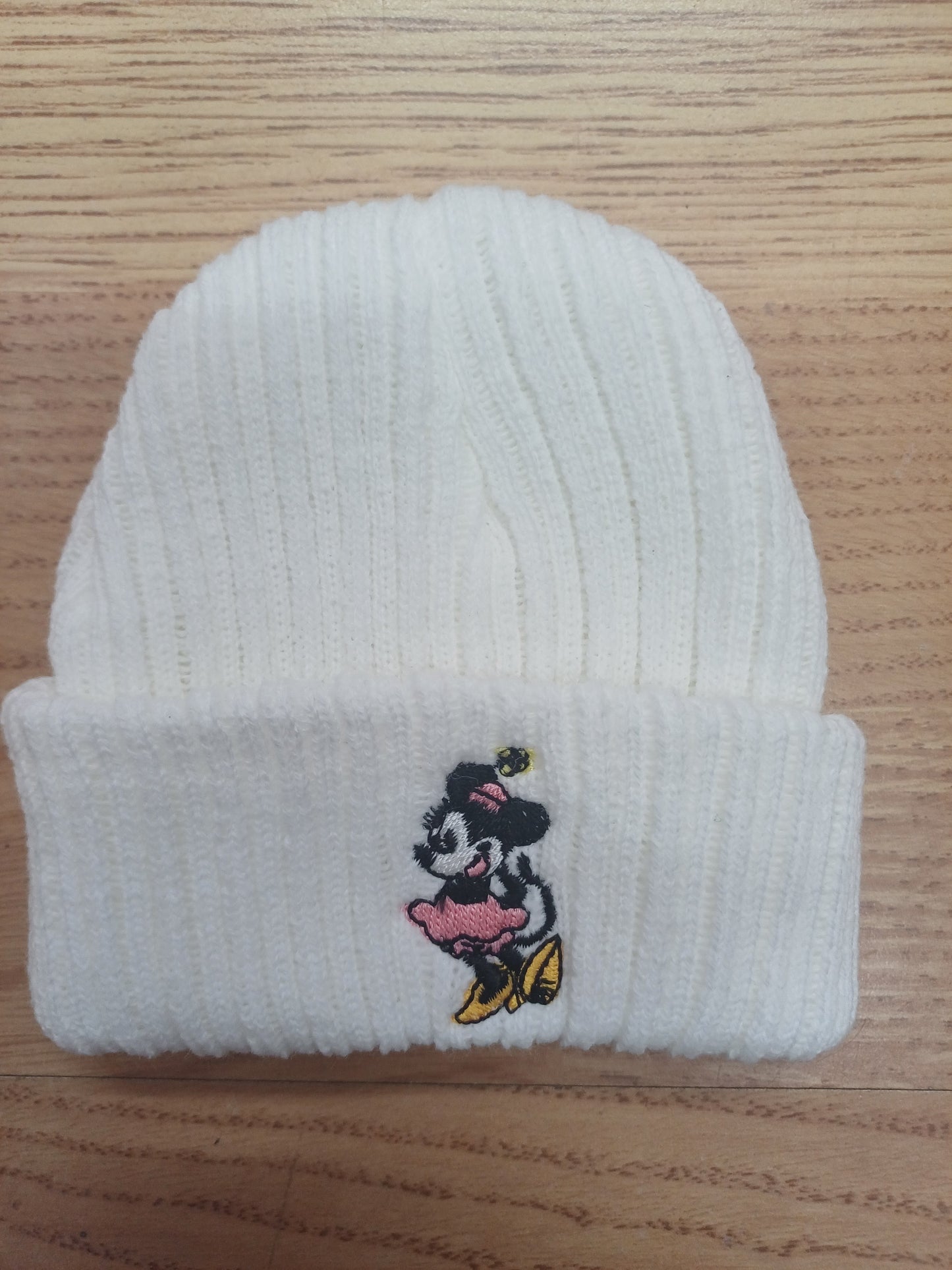 Babys boys or girls character beanie hats mouse bear piglet