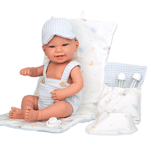 Spanish newborn doll comes with changing mat and dummy