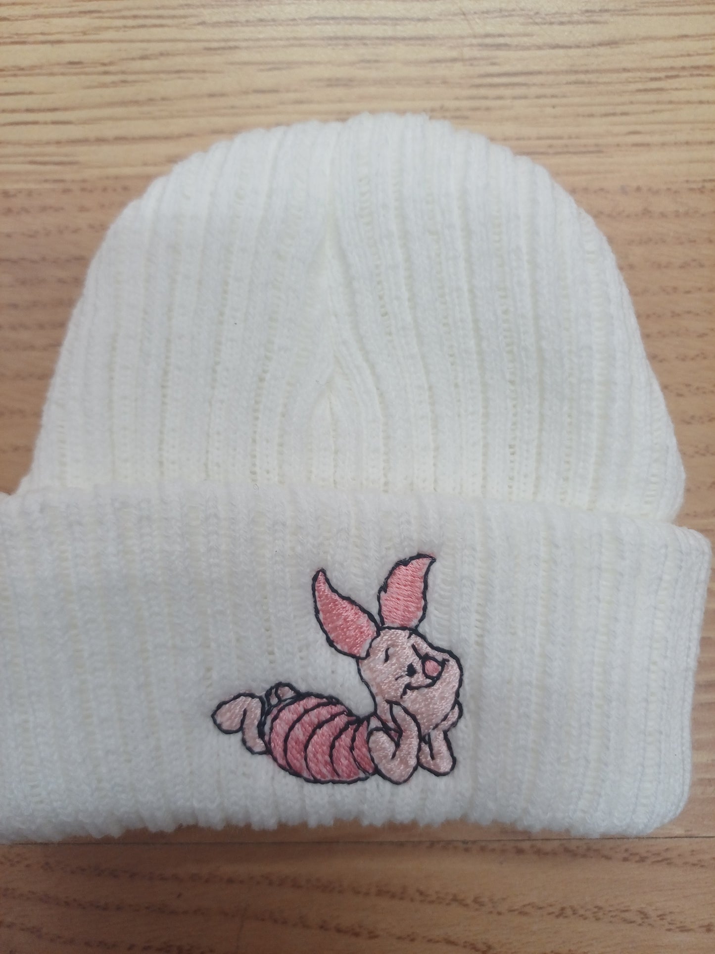 Babys boys or girls character beanie hats mouse bear piglet