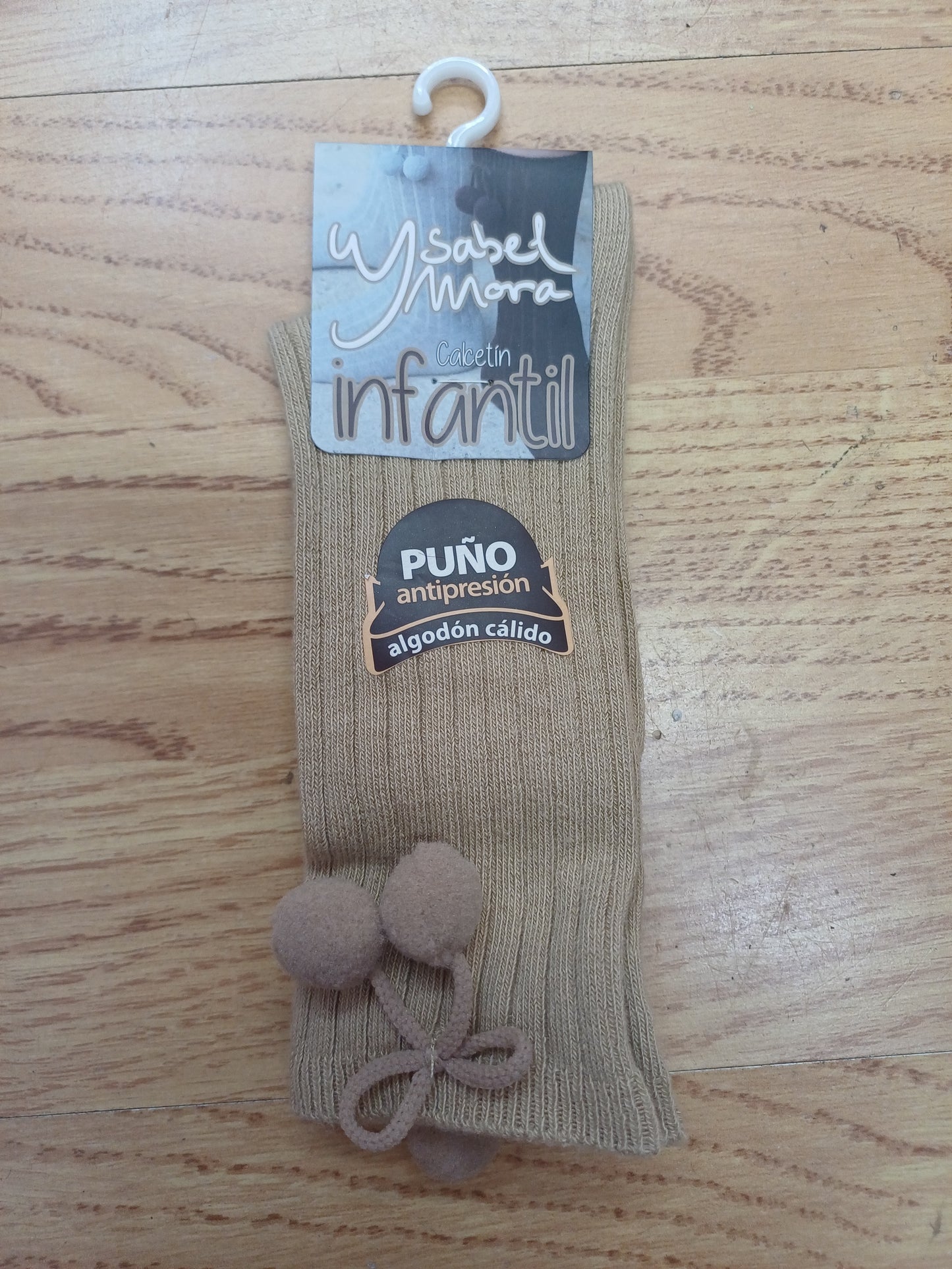 Ysabel mora Spanish-style knee high pom pom socks beautiful quality
