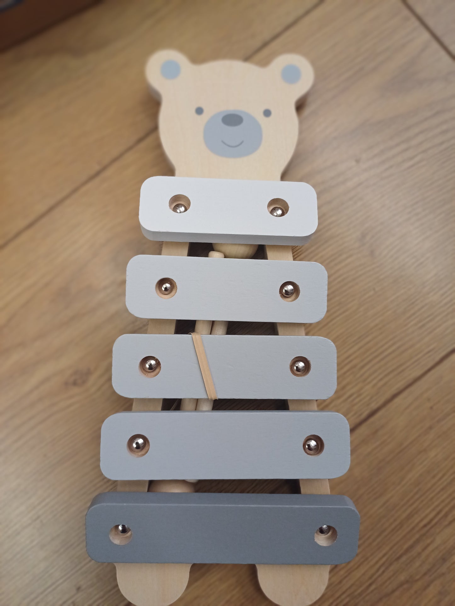 Babys / infrant Bambino Wooden. Xylophone with wooden mallets
