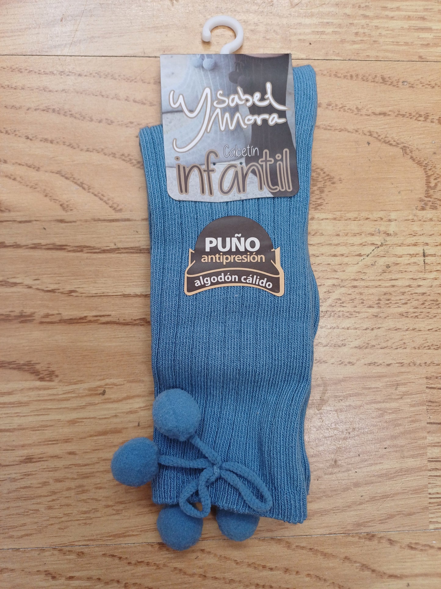 Ysabel mora Spanish-style knee high pom pom socks beautiful quality
