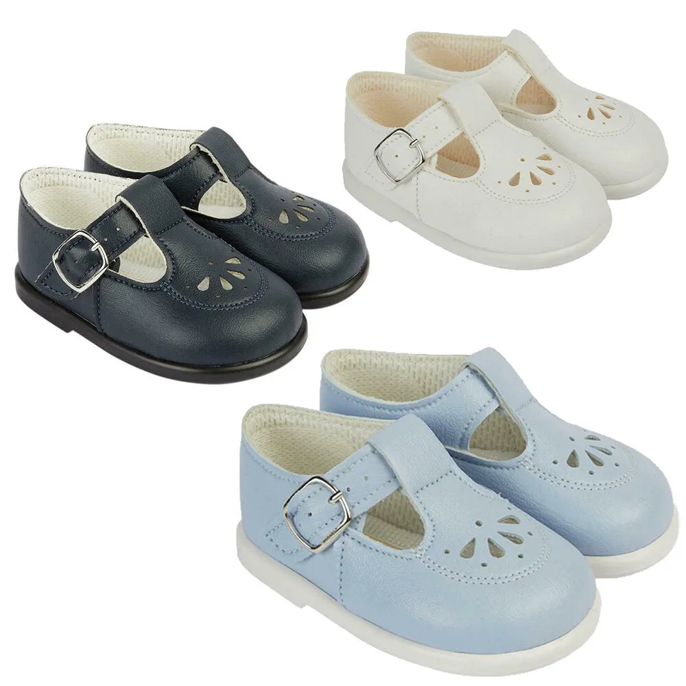 Baypods baby Boys or girls hard sole walking shoes