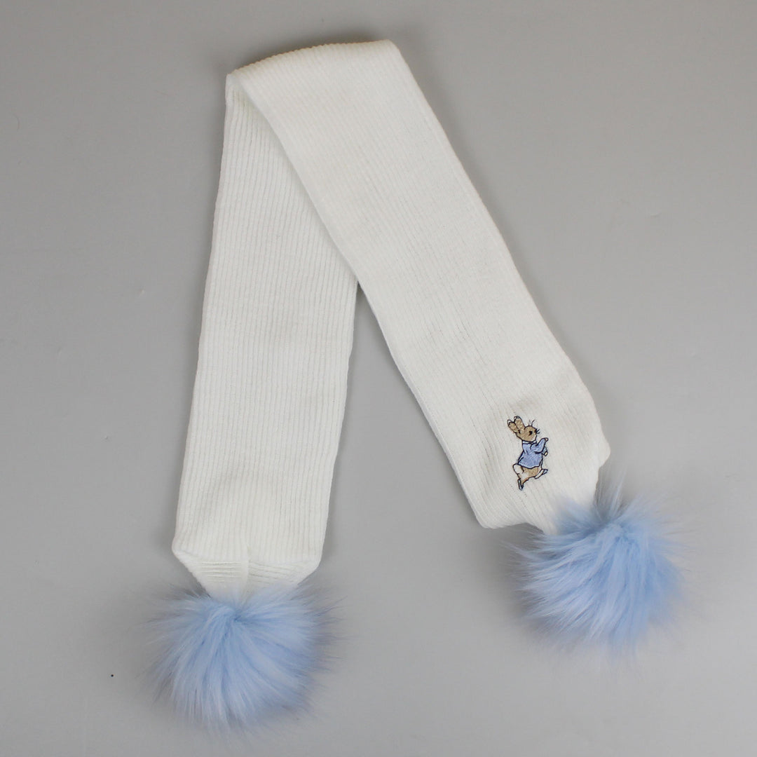 Peter rabbit pom pom scarfs 0 / 6 years