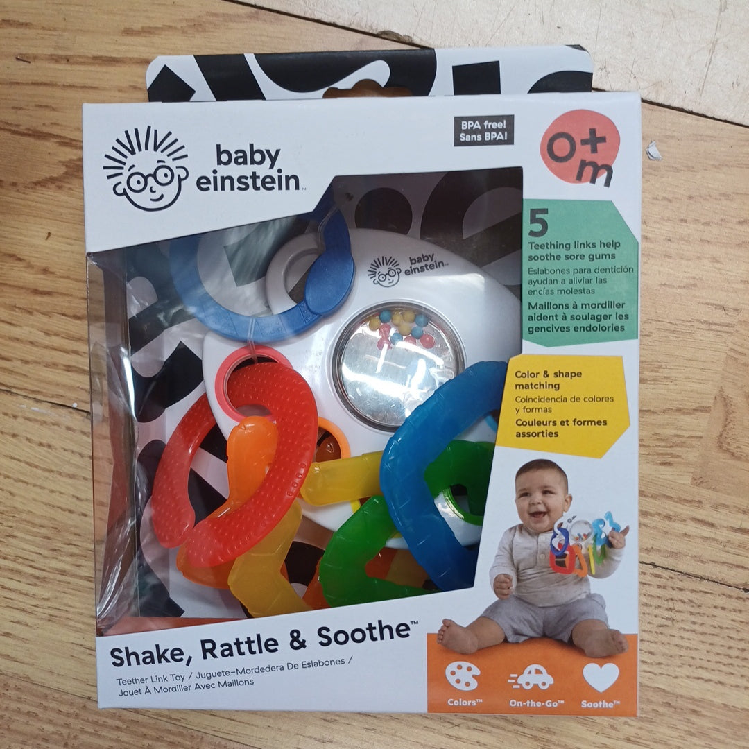 Baby einstein shake rattle and soothe toy