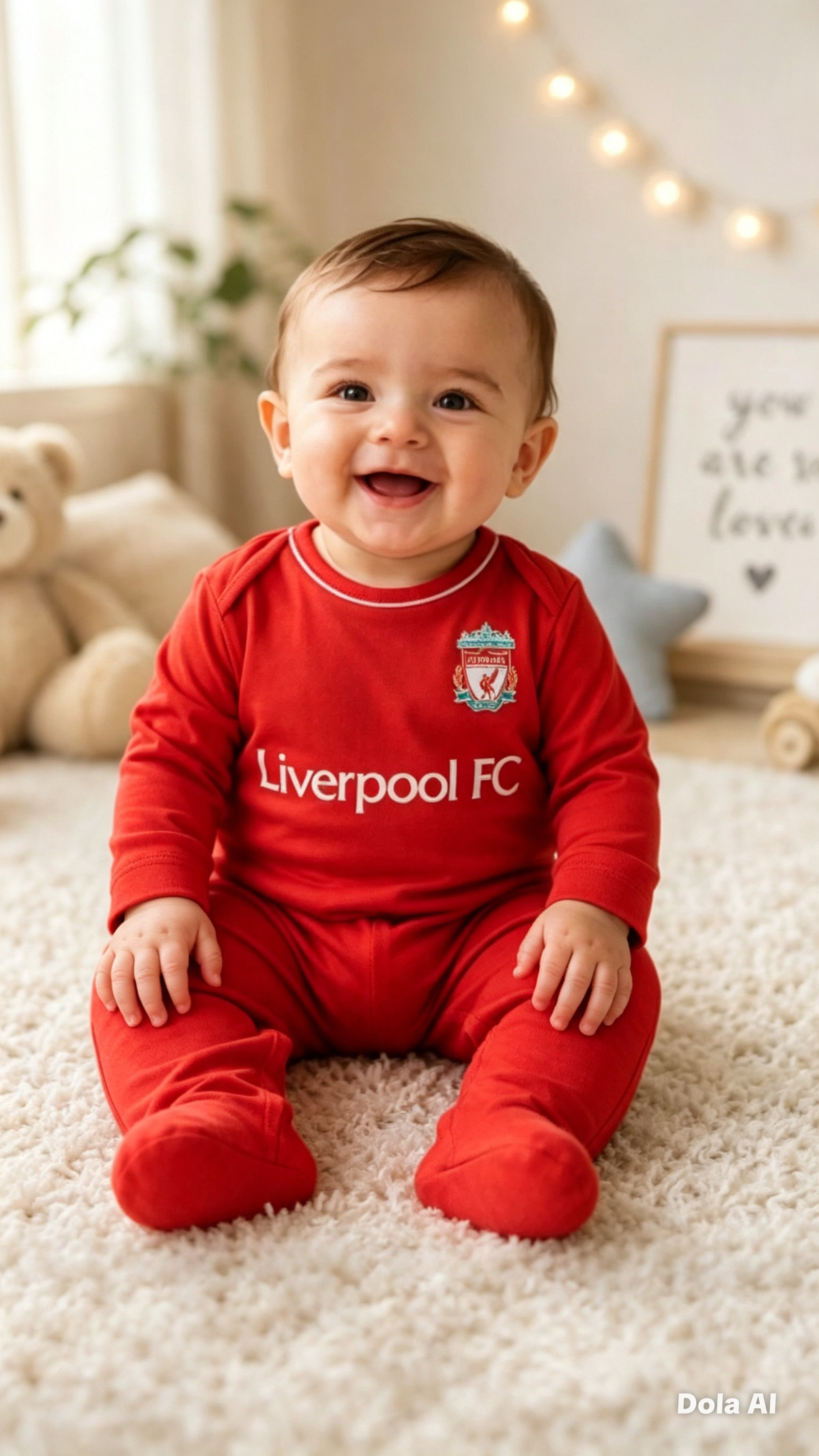 Babys  LFC  Liverpool  Baby  Grow sleepsuit